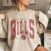 Vintage Buffalo Crewneck Football Sweatshirt, Women’s Buffalo Sweatshirt, Buffalo Football Hoodie, Football Fan Sport Sweatshirt