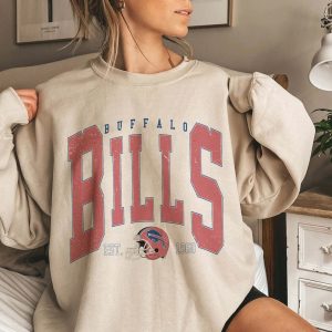 Vintage Buffalo Football Sweatshirt, Buffalo Shirt, Buffalo Football Crewneck, Buffalo New York, Buffalo Fan Gift, Football Sweatshirt