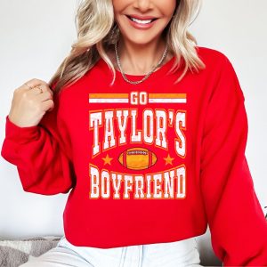 Chief’s Go Ta.ylor’s Boyfriend Sweatshirt for Kids & Adults, Women’s Chiefs T-Shirt, Funny TS Outfit, Matching Chiefs Sweatshirt for Game Day