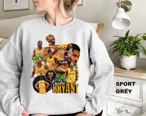 Ko/be Bryant, Kobe, Mamba, LA, Basketball, Mvp, Homage, Vintage Los Angeles La/kers Sweatshirt, LA Crewneck Cute