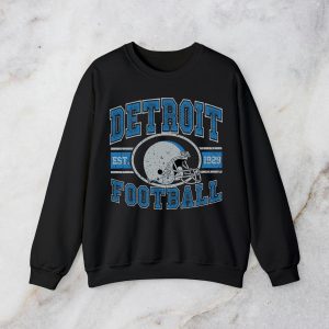 Retro Detroit Lions Football Players Sweatshirt, Two-Sided Crewneck, Lions Football Sweater, Game Day Apparel, Gift for Lions Fan