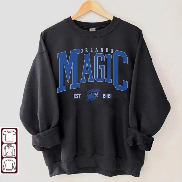 Magic Tee, Vintage Magic, Orlando Shirt, College Sweater, Retro Basketball, Basketball Fan Gift, game day, basketball mom, Basketball Dad, gift for him, gift for her, Magic Sweater, Orlando Crewneck