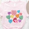 Swiftie Candy Hearts T-shirt, Taylors Version Valentines Sweatshirt, Funny Quotes On Shirts, Love Quotes Hoodie, Trendy Shirts, Valentine Couple