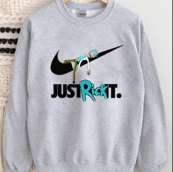 Ri.ck and Mor.ty Sweatshirt, Just Rick It Hoodie, Rick and Morty T-shirt