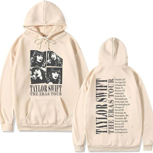 2 Sided Eras Tour 2024 Hoodie, Swiftie Hoodie, Trendy Hoodie, Unisex T-Shirt, Oversized Hoodie, Women’s Sweater, Gift for Swifties