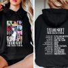 Ta.ylor Concert t Embroidered Sweatshirt, Y2K Style Embroidered Crewneck, Music Merch, World Tour Tayl.or Swiftie Merch