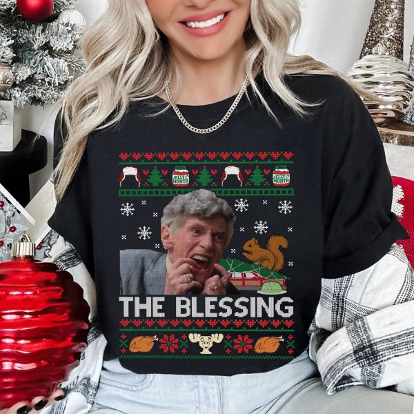 The Blessing Ugly Sweater Shirt, Uncle Lewis Ugly Christmas Shirt, National Lampoon’s Christmas Vacation, Christmas Movie, Christmas Gifts