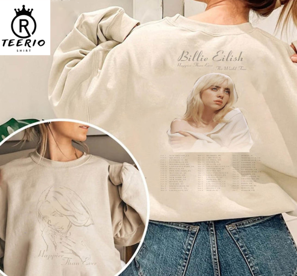 Billie Eilish Vintage Sweatshirt, Treding Unisex T-shirt Unisex Hoodie