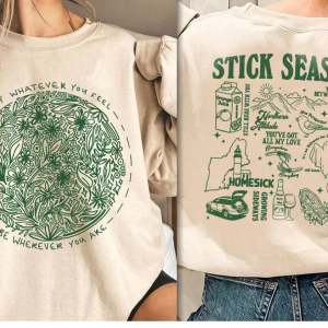 Stick Season Sweatshirt, Noah Kahan Crewneck, Vintage Stick Season T-shirt, Noah Kahan Tour Hoodie, Noah Kaha Tour Merch, Country Music Tee