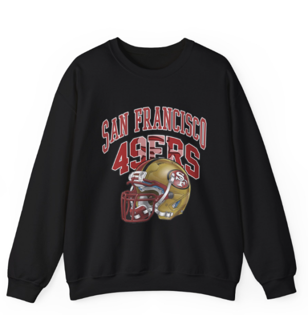 San Francisco Football Sweatshirt, San Francisco Football Hoodie, Vintage Style San Francisco Football Sweater, SF Football, San Francisco Gifts,