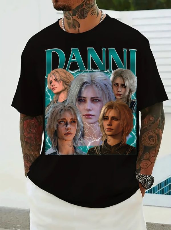 Vintage 90s Graphic Style Danni Baldurs Gate 3 T-Shirt – Danni Baldurs Shirt – Baldurs Gate 3 Oversized Tee Bootleg Gifts Unisex T-Shirt