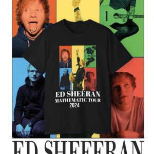 ED Sheern Tour 2024 concert Shirt, Exclusive Ed Sheeran Europe 2024 Tour T-Shirt – Limited Edition Concert Merchandise V2.