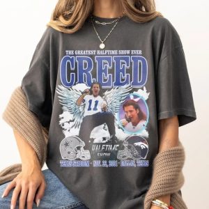 The Greatest Halftime Show Ever Creed Shirt, 2024 Music Concert Tee, Creed Band Fan T-Shirt, Summer Of ’99 Concert