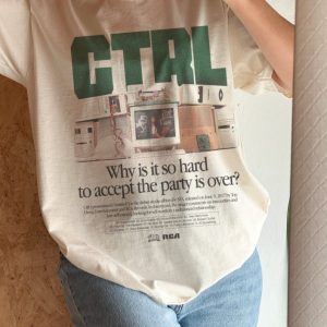 CTRL tshirt, Hip Hop shirt