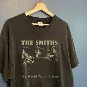 Vintage The Smiths Aesthetic T-Shirt – Retro The Smiths Shirt – The Smiths Shirt 80s Retro Musical Vintage T-Shirt