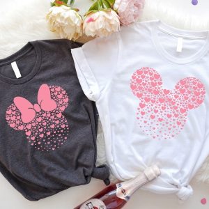 Disney Mick.ey Mous.e Family Vacation Valentine Shirts, Dis.ney Valentines Trip Tee, Mi.ckey Minn.ie Valentines Matching, Disney Couple Vacation