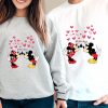 Disney.land Valentine Sweatshirt, Mick.ey and Min.nie Valentine sweater, Valentine’s Day Gifts, Funny Valentine’s Day Hoodie, Gift For Her