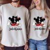 M.ickey Mi.nnie Disney Happy Valentine’s Day Sweatshirt, Xoxo Heart Valentine Gifts 2024, WDW Disneyland Valentine Couple Matching Tee