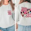 Micke.y and Minn.ie Valentine Sweatshirt,Personalized Couple Gifts,Custom Disneyl.and Hoodie,Customized Valentine Sweater,Valentine’s Day Gifts