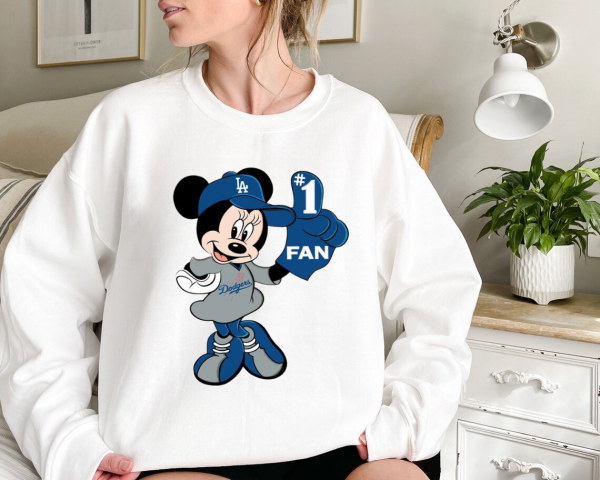 Vintage Retro Disneyland Sweatshirt, Diseyland Est 1955 Sweatshirt, IA Dodgers Baseball Fan, Disney Hoodie