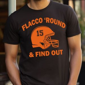 Flac.co Round and find out Shirt Unisex, Cle.veland Shirt, Funny Browns T-shirt, Flacco T-shirt, Gift for Him, Her.