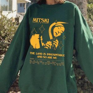 Mit.ski Shirt, Last Words Of A Shooting Star Shirt, The land is inhospitable Shirt, Mit.sky Album Shirt. Vintage Y2K Shirt