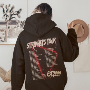 Strawhat Tour Metal Ver. Band HOODIE! One Piece Anime Embroidered Hoodie