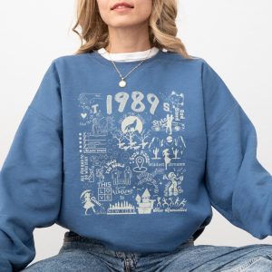 Vintage Ta.ylor 1989TV Shirt, Tay.lor 1989 Sweatshirt, Sw.iftie Merch, 1989 Sweatshirt, Sw.iftie Sweatshirt, The Eras Tour