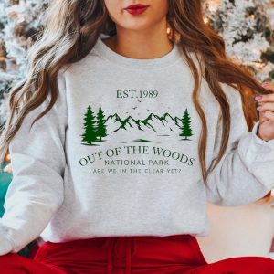 Out Of The Woods National Park Sweatshirt, Out of the Woods Sweatshirt, Nature Lover Sweatshirt, National Park Sweatshirt, Music Sweatshirt