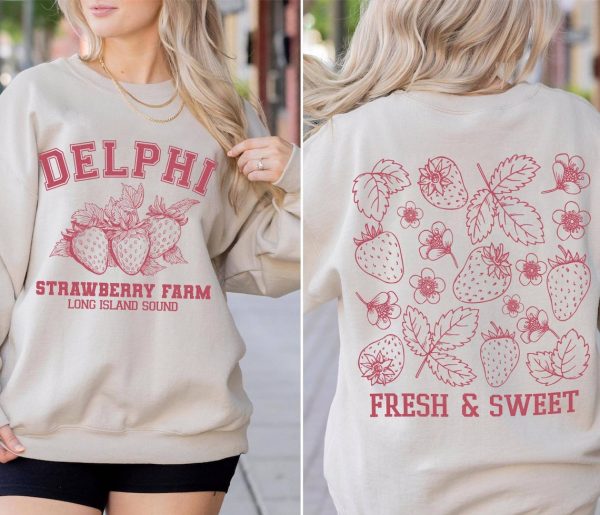 Delphi Strawberry Farms Sweatshirt Percy Jackson the Olympians Shirt | Bookish shirt | Book lover Shirt bookworm Shirt