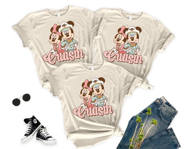 Magical Cruisin’ Shirt, Matching D.isney Cruise Shirt, Di.sney Cruise Vacation Shirt, Mickey Magical Cruisin’ Shirt, Let’s Cruise