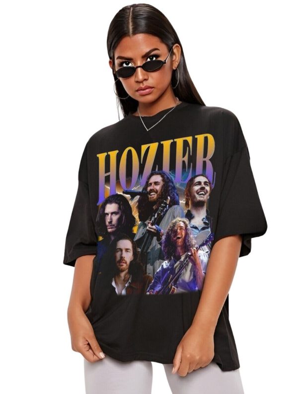 Limited Hoz.ier Shirt, Sweatshirt, Hoodie, Music shirt, Classic 90s Graphic Tee, Unisex, Vintage Bootleg, Hozier Unisex Gift Hoodie