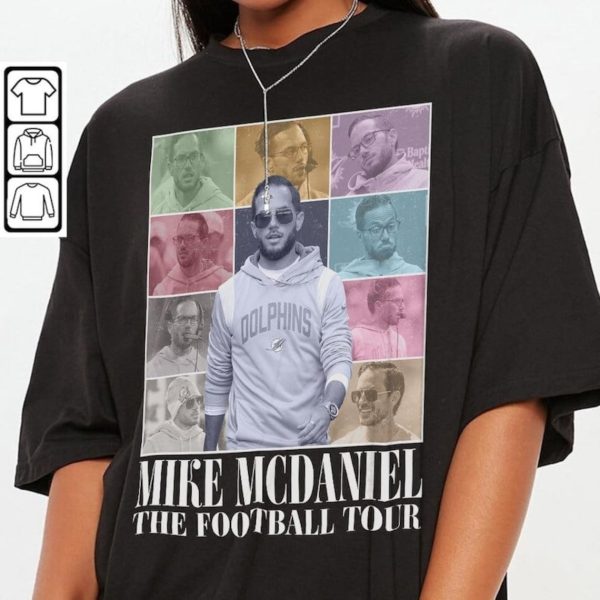 Mi.ke McD.aniel Miami Football Merch Shirt, Mike McD.aniel Vintage 90s Bootleg Sweatshirts, Football American Eras Tour Fan Tshirt