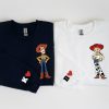 “Stitc.h and A.ngel Personalized Hoodie, Anniversary Hoodie, Custom Couple Sweatshirt, St.itch Angel Valentines Sweatshirt, Disneyland Couple “