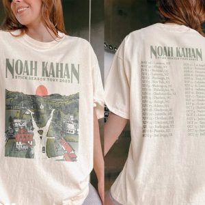 Noah Kahan Stick Season 2023 Comfort Color Shirt, Stick Season 2 Sided Shirt, Noah Kahan Tour,Country Music Shirt, Noah Kahan Shirt