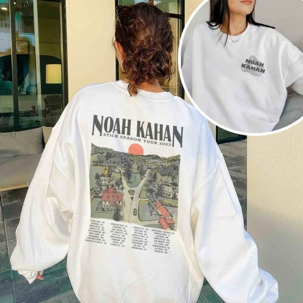 Noah Kahan Sweatshirt Stick Season 2023 Sweatshirt 2 SIDES Noah Kahan Shirt Country Music TShirt Noah Kahan Tour Stick Season Sweatshirt Tee