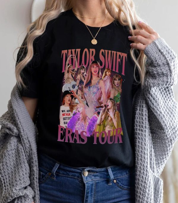 Swift Vintage 90s Graphic T-Shirt, The Eras Tour T-Shirt, Tay.lor Sw.iftie Concert Outfit Ideas, Music Country Tees For Man And Women