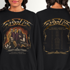 The Eagles 2024 Tour Shirt, Eagles Long Goodbye Tour 2024, The Eagles Band, The Eagles 2024 Tour Shirt