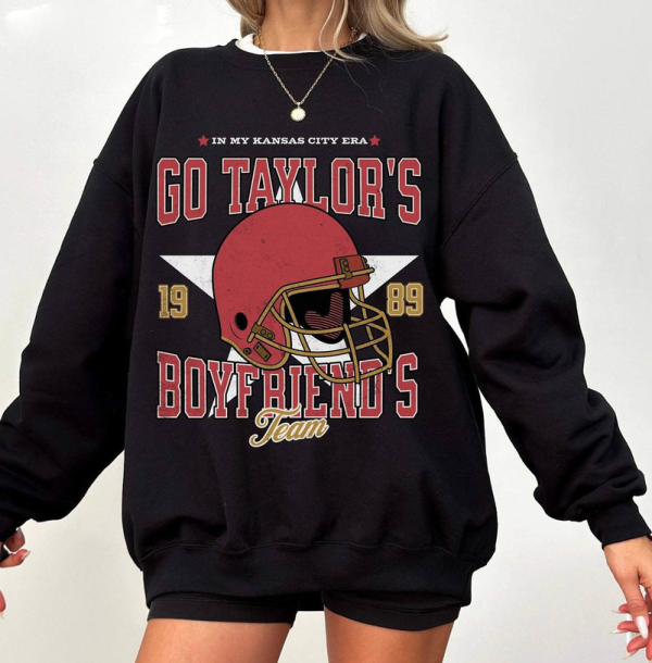 Go Taylors Boyfriend Shirt, Funny Football Shirt, Funny TS Inspired Shirt, Vintage Football Unisex Shirt, Trendy Football Fans Shirt