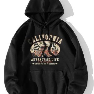 Los Angeles California Adventure LifeTrendy Vintage Crewneck Sweatshirt – Vintage Classic Hoodie Design