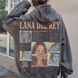 Lana Del Rey Sweatshirt, Vintage LANA Del Rey Merch Hoodie, Oversized Shirt Lana Del Rey, Ultraviolence RETRO Lana Del Rey Band Gift For Fans