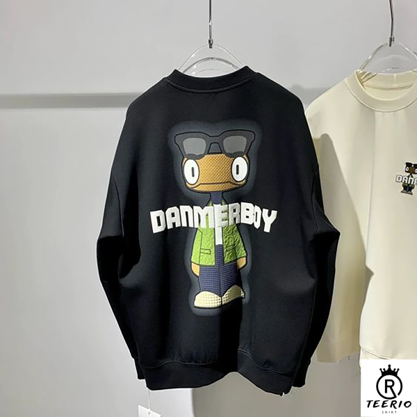 Danmerboy Trendy Vintage Crewneck Sweatshirt – Vintage Classic Hoodie Design