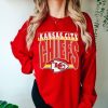 Kc Chiefs Sweatshirt, Karma Is The Guy On The Chiefs Coming Straight Home To Me Tee, Travis Kelce Swift Sweatshirt