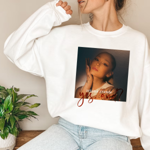 Ariana Grande Yes, And Shirt, Arianators 2024 Shirt, Unisex Heavy Blend Crewneck Sweatshirt,  Arianators, Ariana Tour