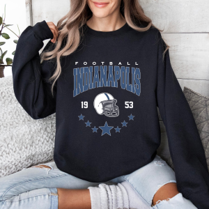 Indianapolis Football, Vintage Style Indianapolis Football Shirt, Vintage Indianapolis Football Crewneck Sweatshirt, Indianapolis Football Shirt