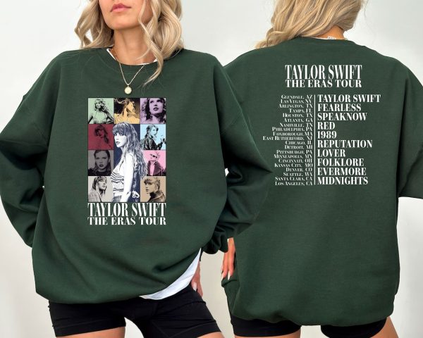 Two Sided The Eras Tour Concert Shirt, Eras Tour Movie Shirt, Swiftie Shirt, Ts Merch Shirt, Eras Tour Concert Shirt, Swiftie Sweatshirt