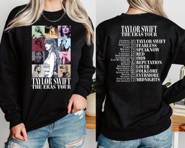 Two Sided The Eras Tour Concert Shirt, Eras Tour Movie Shirt, Swiftie Shirt, Ts Merch Shirt, Eras Tour Concert Shirt, Swiftie Sweatshirt