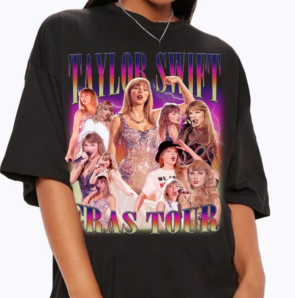 Vintage 90s Graphic Style Taylor Swift T-Shirts, Taylor Swift Classic Retro Sweatshirt, The Eras Tour Concert Music Shirt For Man And Women