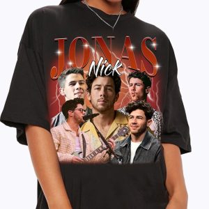 Vintage 90s Graphic Style Jonas Brothers Shirt, Jonas Brothers Classic Retro Sweatshirt, Nick Jonas Brothers Youth T-Shirt For Man And Women