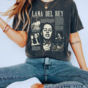 Vintage Lana Del Rey Tour 2024 Sweatshirt, Lana Del Rey Shirt, Best Lana Del Rey Graphic Tee Sweatshirt Hoodie, Coachella 2024 Sweatshirt or Hoodie